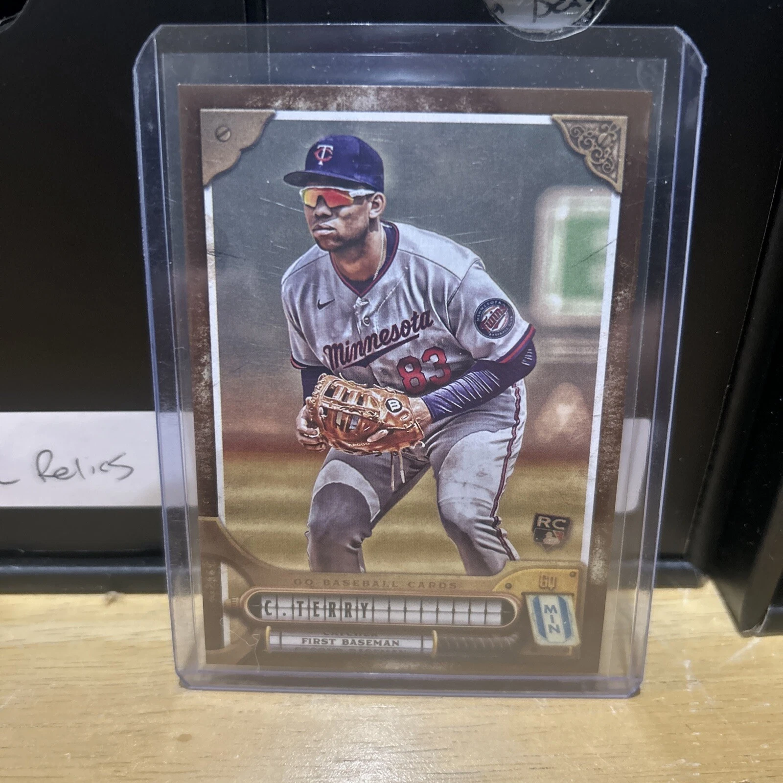 2022 Topps Gypsy Queen - Burnt Umber #181 Curtis Terry /399 (RC)