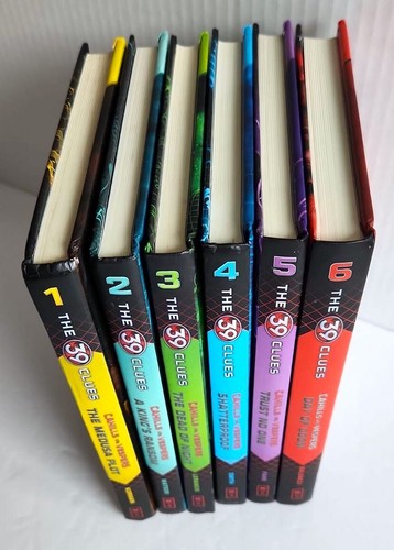 The 39 Clues Cahills vs. Vespers - Complete with cards (1-6) 1 2 3 4 5 6 HB LOT - 第 4/21 張圖片