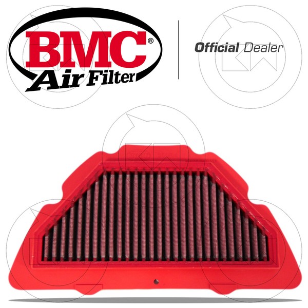 BMC Luftfilter FM355/04 Sportivo Stradale Waschbar Rot Yamaha YZF-1000 R1 2004-image