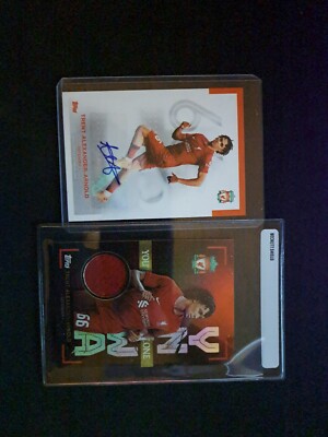 Topps Autograph Card & Relic Card Trent Alexander Arnold