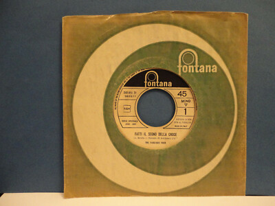 7'' PROMO - THE FABULOUS FOUR - ''MACH DAS ZEICHEN DES KREUZES'' - ROCK - BEAT - 1966