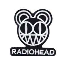 RADIOHEAD - ENGLISH ALTERNATIVE ROCK BAND - Embroidered Sew/Iron On Patch