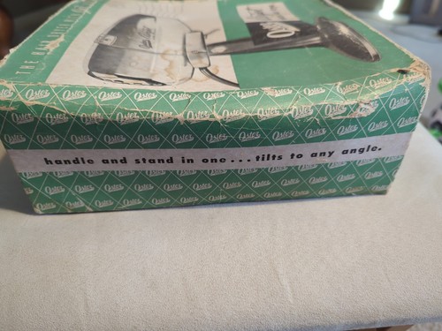 Vintage Mid Century Space Age Oster AirJet Hairdryer W/ Box - Working No Hot Air - Picture 7 of 19