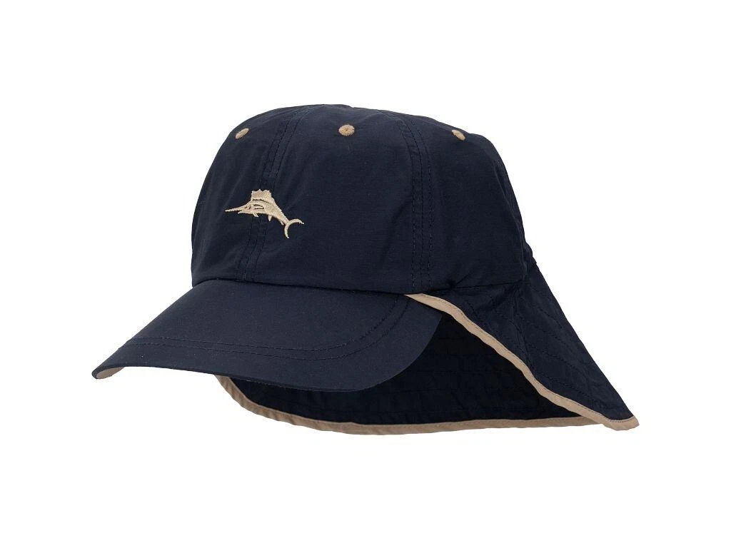 TOMMY BAHAMA SALE * MENS NECK FLAP CAP * L/XL * NEW SUN SHADY HAT HIKE FISH UPF