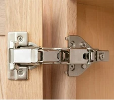 Lazy Susan Corner Hinge Clip-on 165 Angle Cabinet Hardware with Face Frame Base