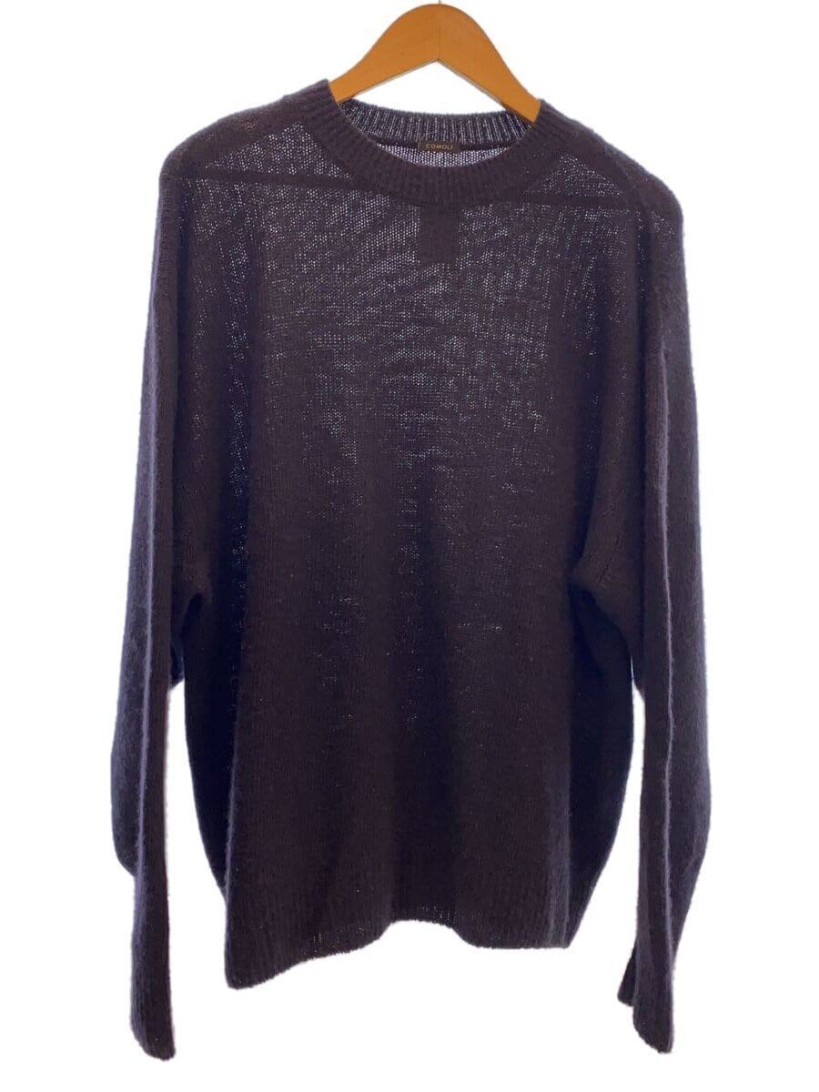 トップス COMOLI CASHMERE BOAT NECK KNIT size3 COMOLI CASHMERE BOAT NECK KNIT size3