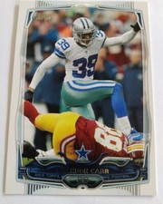 2014 Topps Football Card #3 Brandon Carr Dallas Cowboys 