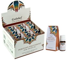 Goloka Aroma Oil 10ml 1/3 fl oz Bottle - Peruvian Palo Santo