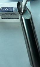 GWS End Mill ,3 FL .190R Carbide,3/4 x 3/4 x 1 x 4 SC Al  3507501690