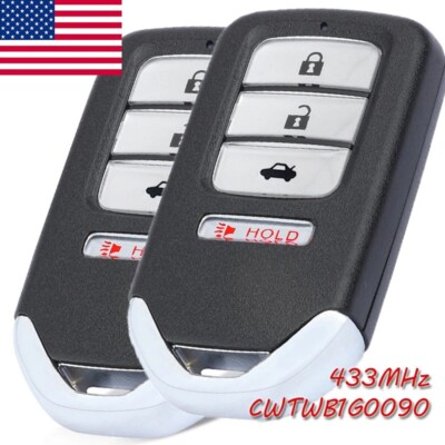OEM Honda Accord 2018-2020 Keyless Entry Remote Smart Key Fob