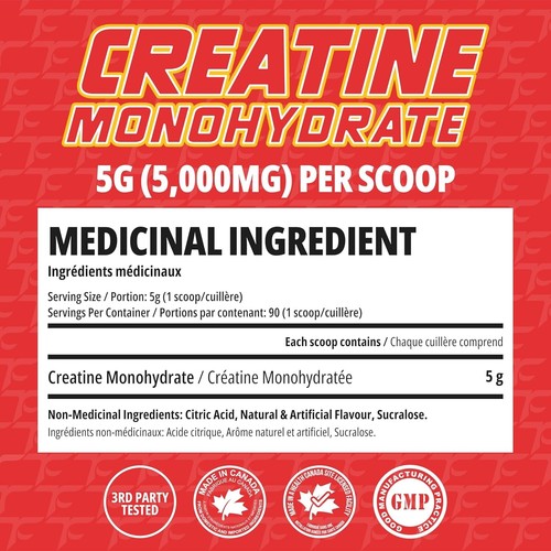 Creatine Monohydrate Powder 5g 90 Servings Muscle Growth Endurance Fitness Su... - Picture 4 of 10