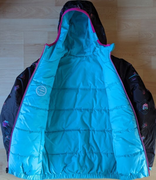 Girls Decathlon Reversible Padded Winter/Ski Jacket UK Junior Age 1112 / US 14 eBay