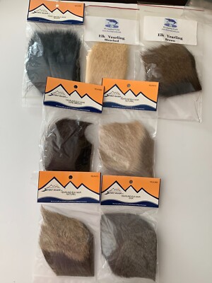 *ELK YEARLING HAIR - Spirit River & FTW