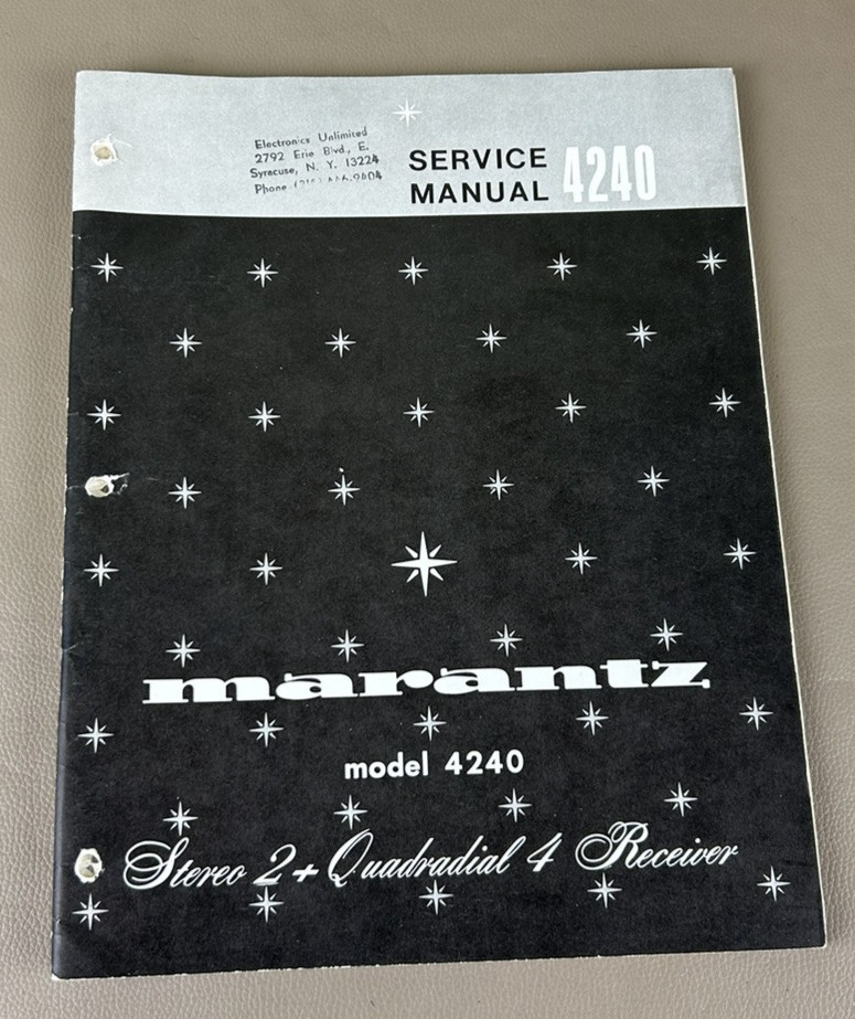 Marantz 4240 Quad Receiver Service Manual D-47