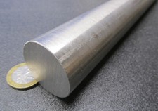 304 Stainless Steel Round Rod Bar, 1 3/8" (1.375") Dia x 48" Length
