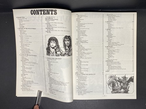 REVIEW COPY! Witch World Roleplaying Guide In Andre Norton's World Steve Jackson - Picture 5 of 14
