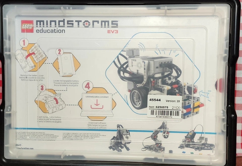 LEGO Mindstorms Education EV3 Core Set 45544 Version 39 100% Complete w/Charger - Image 4 of 4