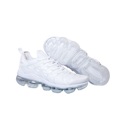 Nike Air VaporMax TN Plus Triple White Men s Size Sneaker Running Shoes