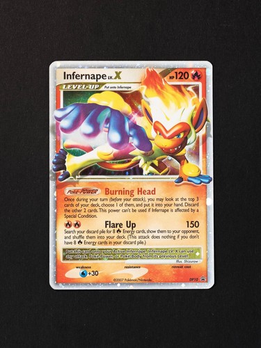 Pokemon Infernape LV.X DP10 DP Black Star Promos Promo 2007 Lightly Played