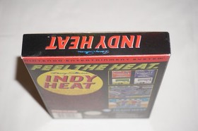 Danny Sullivan's Indy Heat (Nintendo NES) Completo con P&oacute;ster Reg CIB