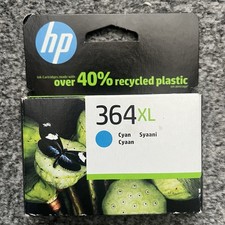 Image of HP 364XL Cyan Ink Cartridge CB32EE ABB - Exp 2023 - New Sealed