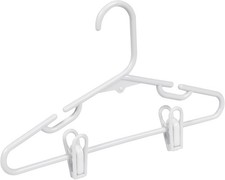 Clothes Hangers with Clips, Removable Clips are Designed to Keep Bottoms