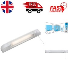 Water-Resistant LED Shaver Light with Pull Chain Switch - Ideal for Bathrooms