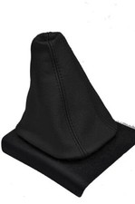 FITS VOLKSWAGEN CADDY BLACK GEAR GAITER LEATHER 96-03 CUSTOM NEW MADE IN UK