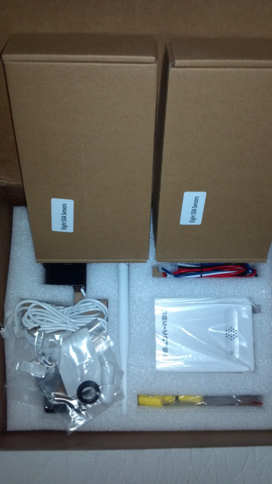 Smart Home Energy Monitor With 16 50A Circuit Level Sensors, Measure Power App
