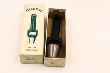 Vintage Osborne No 149 Arch Punch 3/4" Leather Tool W/ Box
