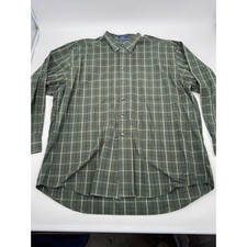 Pendleton Plaid Button Down Long Sleeve Casual Shirt XXL