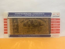 Lot of 6 *Reproduction* Civil War Confederate Currency Lot A