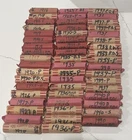 53 Rolls 18Lbs. Wheat Cent Penny Lot 1916 - 1940 See Pictures PDS ??ERRORS??