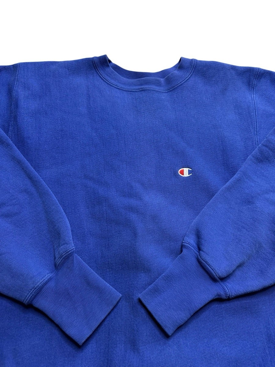 Champion Reverse Weave Sweatshirt Blue Size L Vintage 90s