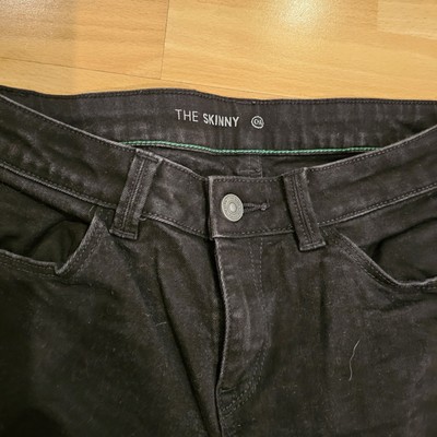 +C & A  The Skinny /Cargo-Jeans /Schwsrz/98 % Baumwolle/ Größe 38+