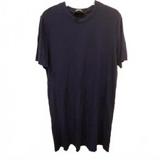 Reformation Blue classic ribbed t-shirt dress- Casual Women's Size Large