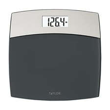 Taylor Digital Scales for Bodyweight Mixed Metal with Brushed Stainless Steel