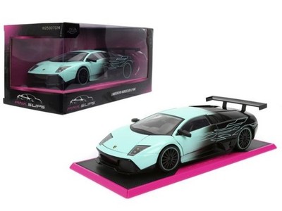 JADA TOYS, LAMBORGHINI Murcielago LP640 Schwarz und Blau PINK SLIPS, 1/24, JA...