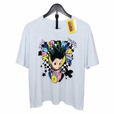 Uniqlo Men's Blue and White T-shirt