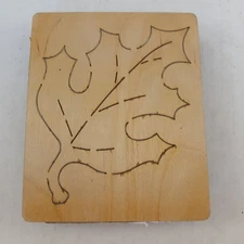 Leaf Oak #3 Nature Ellison Educational Equip Accucut Wood Dies 6"x5" 