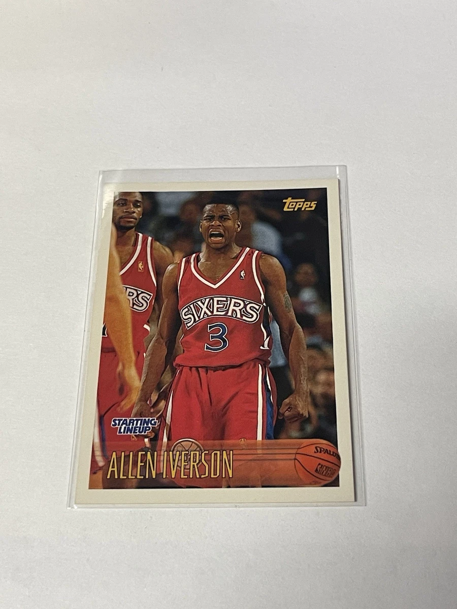 1996-97 Topps Starting Lineup - Allen Iverson #171 for sale | eBay