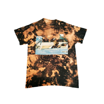 Ice Cube T-Shirt Batik Retro Nwa Design Herren 90s Urban Hip Hop