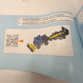 Lego City Sweeper & Excavator 60152 retired 2017 | 3 MANUALS ONLY