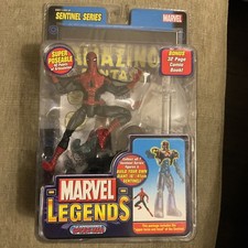 Toy Biz Marvel Legends Sentinel Series 1st APPEARANCE SPIDER-MAN 2005 BAF NIP