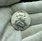 1953-S Franklin Silver Half Dollar AU Uncertified U250