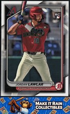 Jordan Lawlar 2024 Bowman #96 Arizona Diamondbacks Rookie RC