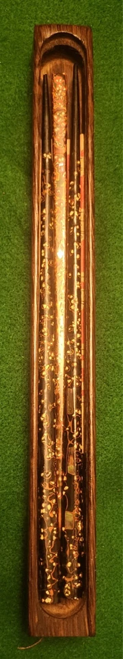 Wakasa 地区木盒筷子称为 Taugarunuri 漆器 — 第 3/4 张图片