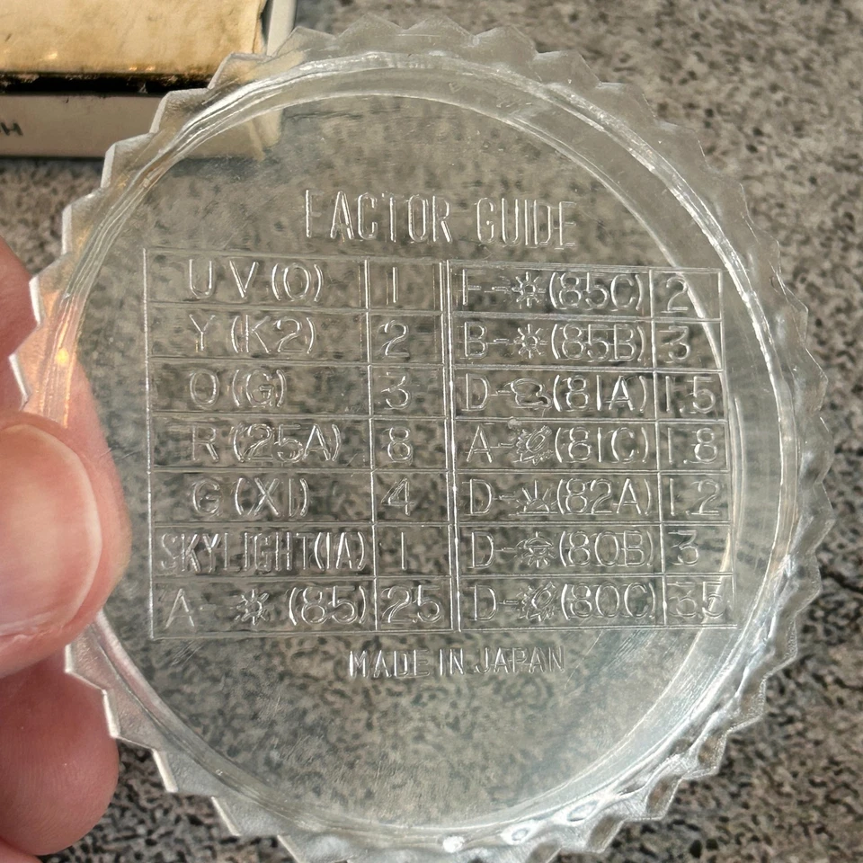 Hoya 55mm Diffuser Filter Soft Focus Lens Effect Made in Japan Vintage 1980s - Image 4 of 4