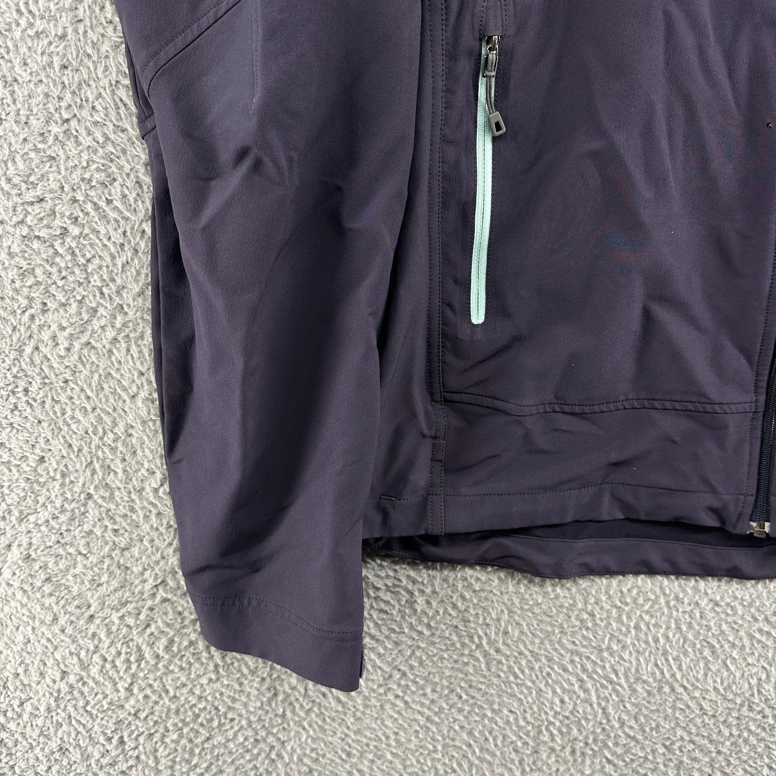 Patagonia Jacket Mens Large L Purple Full Zip Hiking Outdoor Simple Guide Hoody image 3
