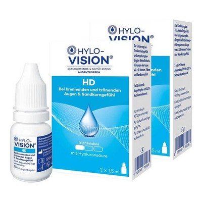 Hylo-Vision HD Augentropfen · 4x15 ml · PZN 08032343